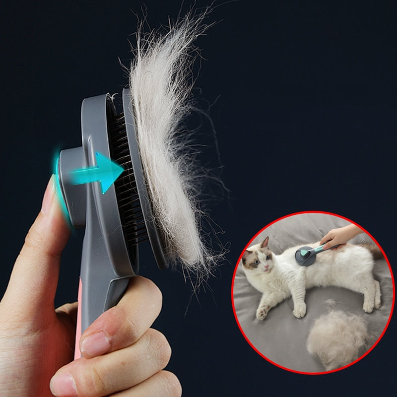 Escova de Cabelo para Animal de Estimação Removedor de Pelos