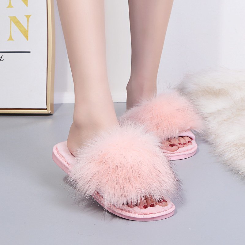 Chinelo Apeluciado para Mulheres Inverno